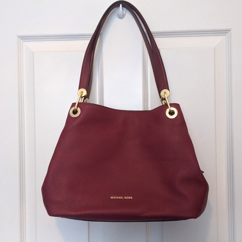 MICHAEL Michael Kors | Large Shoulder Tote | Mulberry